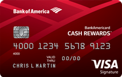 BankAmericard Cash Rewards