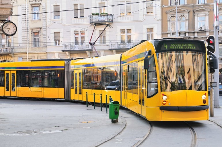 Budapest big tram