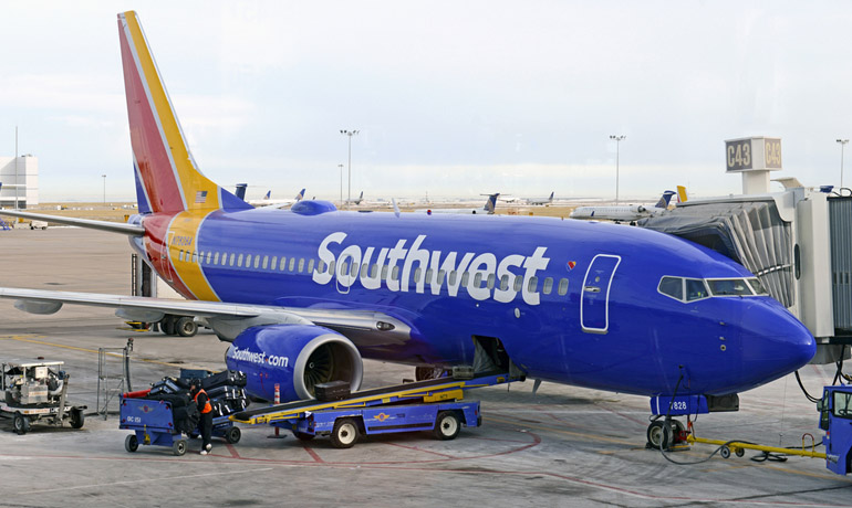 Southwest Airlines plane