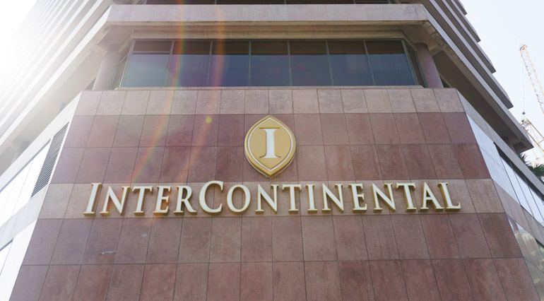 InterContinental Hotel facade