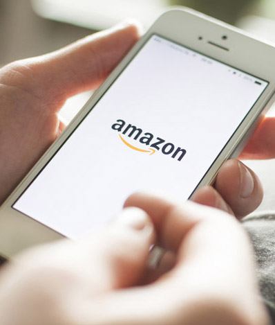 Amazon.com on the phone
