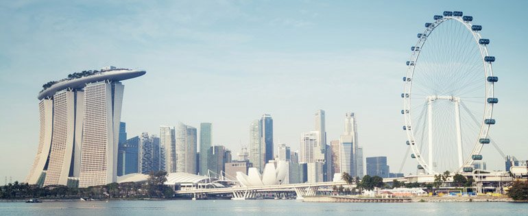 Singapore skyline