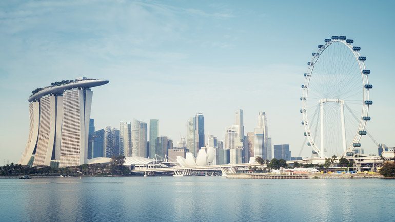 Singapore skyline