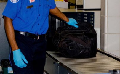 TSA checking bags