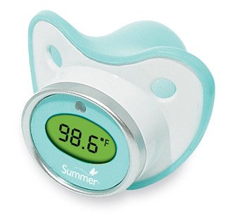 Pacifier That Doubles As Thermometer
