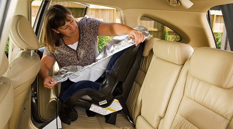 child car seat sun shade