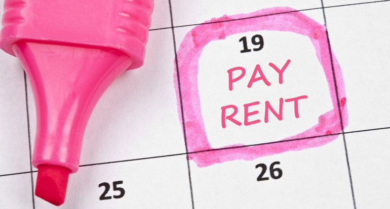 pay rent date