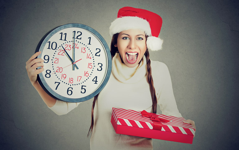 last minute shopping