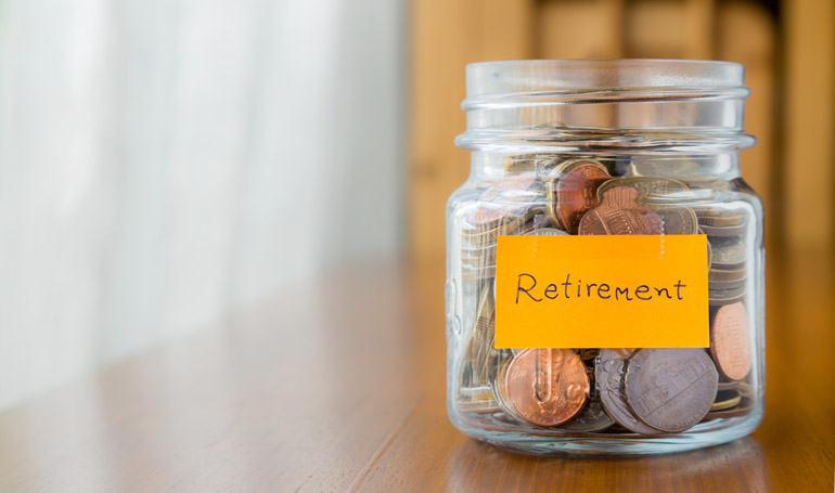 Financial plan to save retirement money