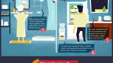 Lazy Persons Guide to Saving the World - infographic