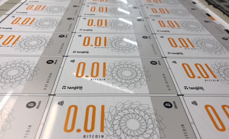 Bitcoin physical notes