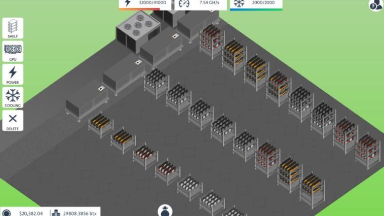 Blockchain Tycoon game